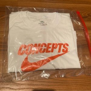 Concepts x Nike SB Skate Orange  Lobster White Tee DR0642-010  NEW With Tags